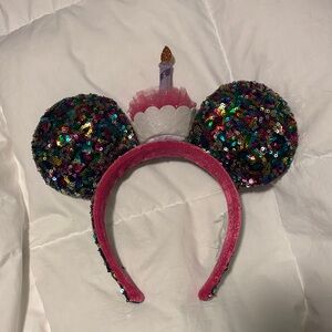 Disney Mouse Ears Birthday Headband